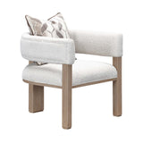 West Kensington Sea Salt Caramel/Buff Accent Chair - Ornate Home