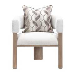 West Kensington Sea Salt Caramel/Buff Accent Chair - Ornate Home