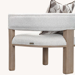 West Kensington Sea Salt Caramel/Buff Accent Chair - Ornate Home