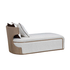 West Kensington Sea Salt Caramel/Buff Chaise - Ornate Home