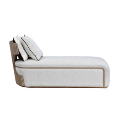 West Kensington Sea Salt Caramel/Buff Chaise - Ornate Home