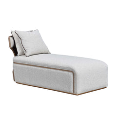 West Kensington Sea Salt Caramel/Buff Chaise - Ornate Home