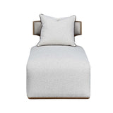 West Kensington Sea Salt Caramel/Buff Chaise - Ornate Home