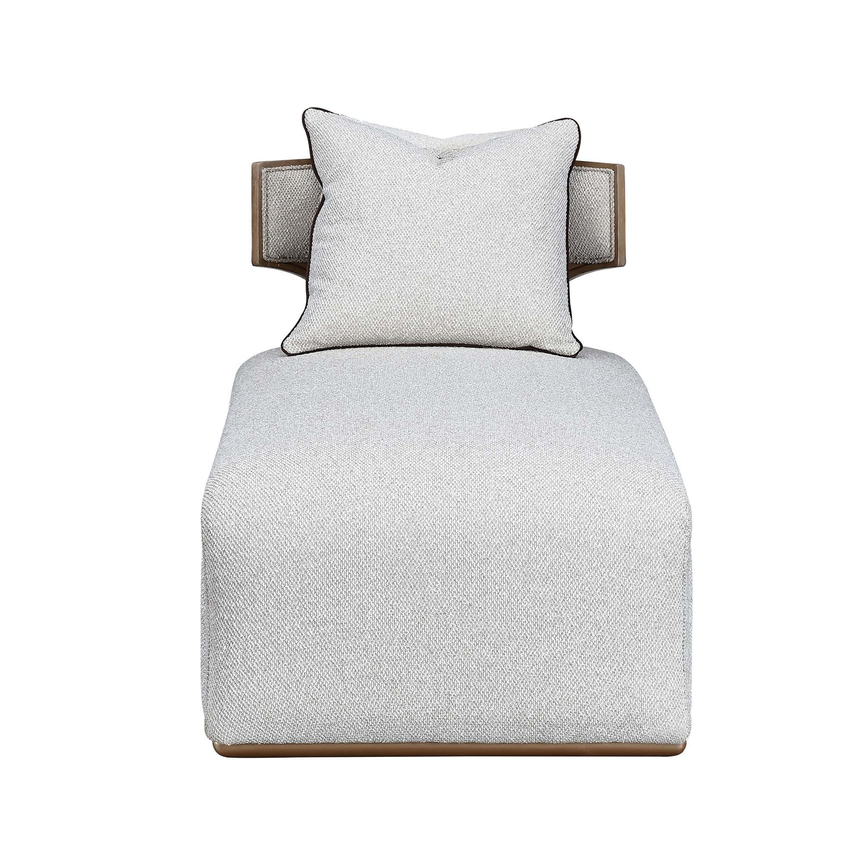 West Kensington Sea Salt Caramel/Buff Chaise - Ornate Home