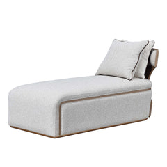 West Kensington Sea Salt Caramel/Buff Chaise - Ornate Home