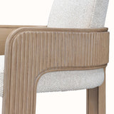 West Kensington Sea Salt Caramel/Buff Dining Arm Chair - Ornate Home