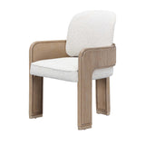 West Kensington Sea Salt Caramel/Buff Dining Arm Chair - Ornate Home