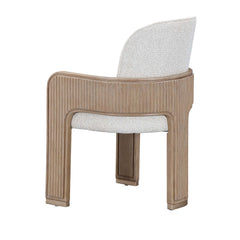 West Kensington Sea Salt Caramel/Buff Dining Arm Chair - Ornate Home