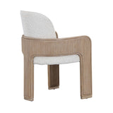 West Kensington Sea Salt Caramel/Buff Dining Arm Chair - Ornate Home