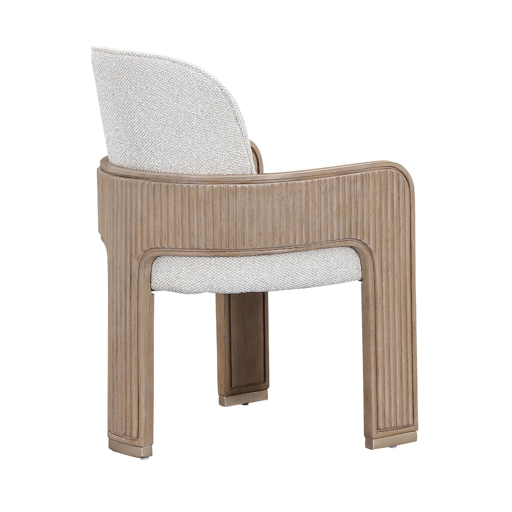 West Kensington Sea Salt Caramel/Buff Dining Arm Chair - Ornate Home