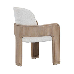 West Kensington Sea Salt Caramel/Buff Dining Arm Chair - Ornate Home