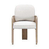 West Kensington Sea Salt Caramel/Buff Dining Arm Chair - Ornate Home