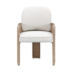 West Kensington Sea Salt Caramel/Buff Dining Arm Chair - Ornate Home