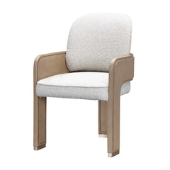 West Kensington Sea Salt Caramel/Buff Dining Arm Chair - Ornate Home