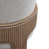 West Kensington Sea Salt Caramel/Buff Dining Arm Chair - Ornate Home