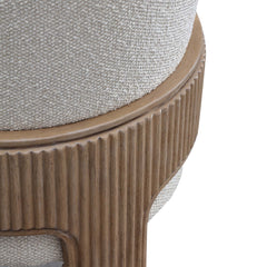 West Kensington Sea Salt Caramel/Buff Dining Arm Chair - Ornate Home