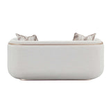 West Kensington Sea Salt Caramel/Buff Loveseat - Ornate Home