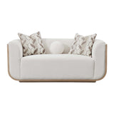 West Kensington Sea Salt Caramel/Buff Loveseat - Ornate Home