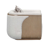 West Kensington Sea Salt Caramel/Buff Matching Chair - Ornate Home