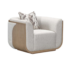 West Kensington Sea Salt Caramel/Buff Matching Chair - Ornate Home