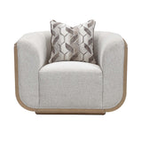 West Kensington Sea Salt Caramel/Buff Matching Chair - Ornate Home