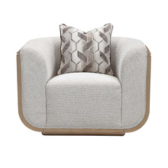 West Kensington Sea Salt Caramel/Buff Matching Chair - Ornate Home