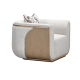 West Kensington Sea Salt Caramel/Buff Matching Chair - Ornate Home