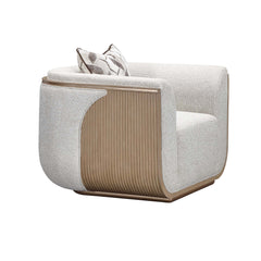 West Kensington Sea Salt Caramel/Buff Matching Chair - Ornate Home