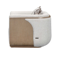 West Kensington Sea Salt Caramel/Buff Matching Chair - Ornate Home