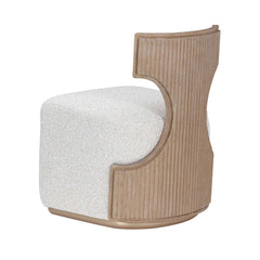 West Kensington Sea Salt Caramel/Buff Vanity Chair - Ornate Home