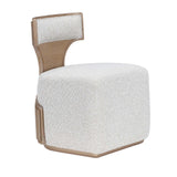 West Kensington Sea Salt Caramel/Buff Vanity Chair - Ornate Home
