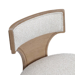 West Kensington Sea Salt Caramel/Buff Vanity Chair - Ornate Home