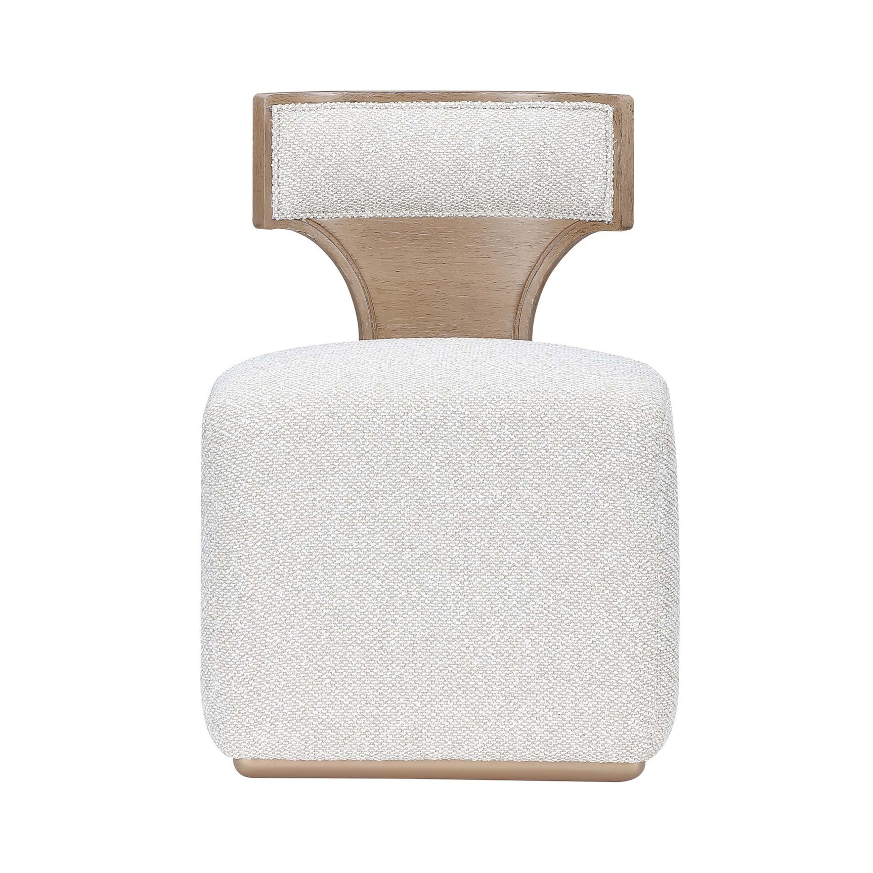 West Kensington Sea Salt Caramel/Buff Vanity Chair - Ornate Home