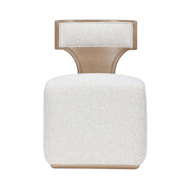 West Kensington Sea Salt Caramel/Buff Vanity Chair - Ornate Home