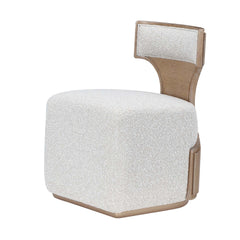 West Kensington Sea Salt Caramel/Buff Vanity Chair - Ornate Home