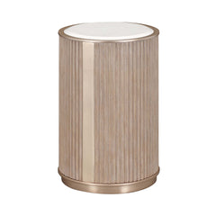 West Kensington Sea Salt Caramel Chairside Table - Ornate Home
