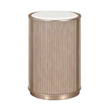 West Kensington Sea Salt Caramel Chairside Table - Ornate Home