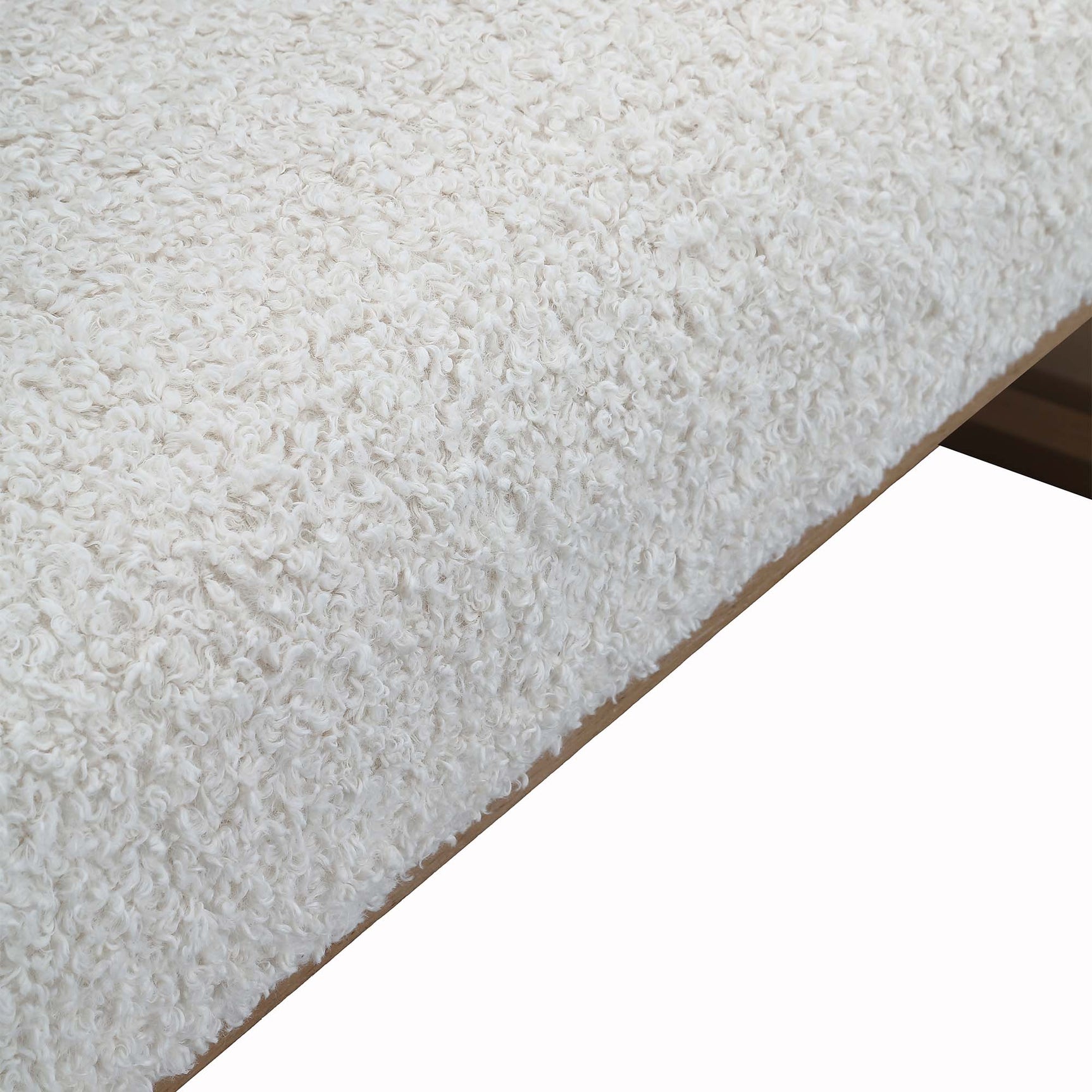 West Kensington Sea Salt Caramel/Cream Puff Accent Bench