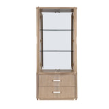 West Kensington Sea Salt Caramel Display Cabinet - Ornate Home