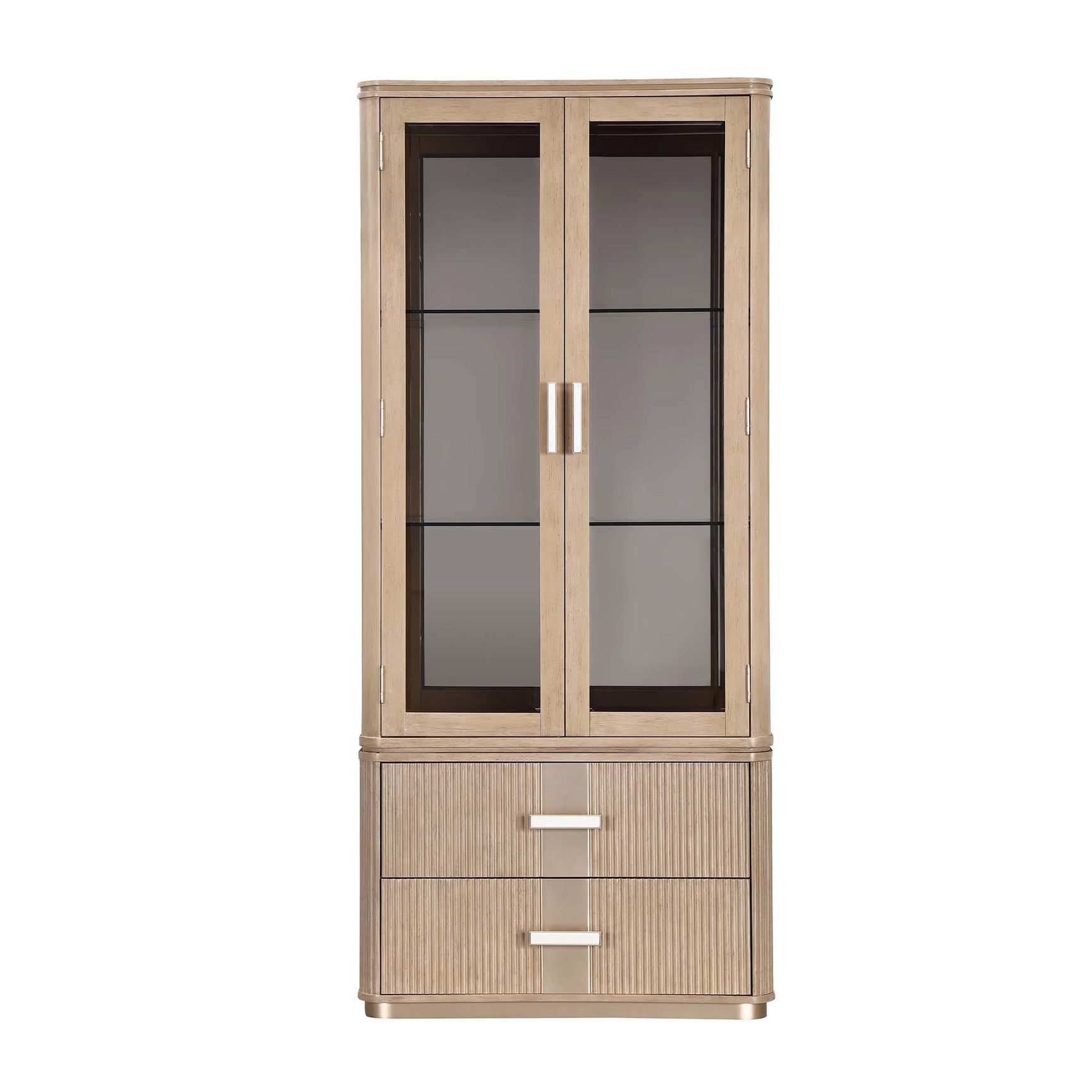 West Kensington Sea Salt Caramel Display Cabinet - Ornate Home