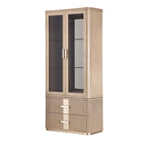 West Kensington Sea Salt Caramel Display Cabinet - Ornate Home