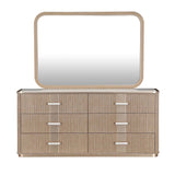 West Kensington Sea Salt Caramel Dresser & Wall Mirror - Ornate Home