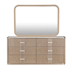 West Kensington Sea Salt Caramel Dresser & Wall Mirror - Ornate Home