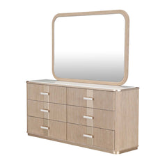 West Kensington Sea Salt Caramel Dresser & Wall Mirror - Ornate Home