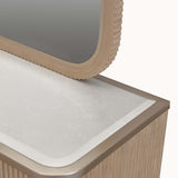 West Kensington Sea Salt Caramel Dresser & Wall Mirror - Ornate Home