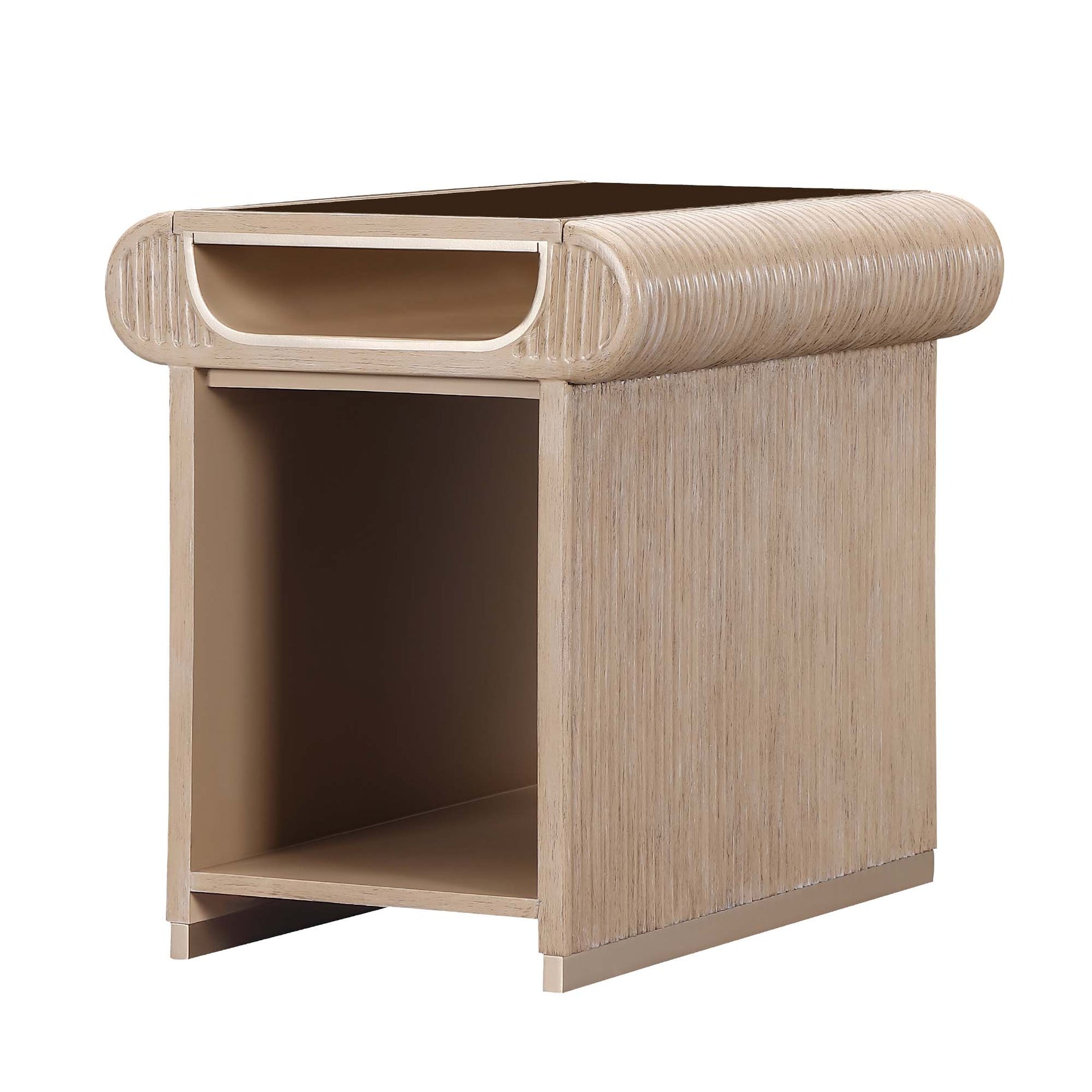 West Kensington Sea Salt Caramel End Table - Ornate Home