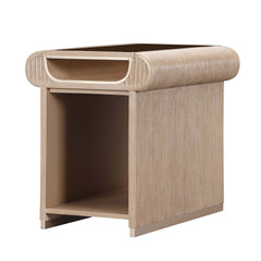West Kensington Sea Salt Caramel End Table - Ornate Home