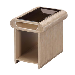 West Kensington Sea Salt Caramel End Table - Ornate Home