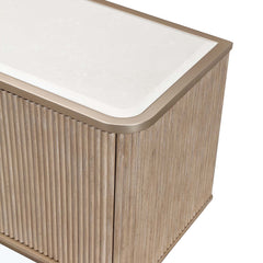 West Kensington Sea Salt Caramel Media Cabinet - Ornate Home
