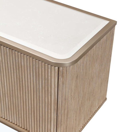 West Kensington Sea Salt Caramel Media Cabinet - Ornate Home